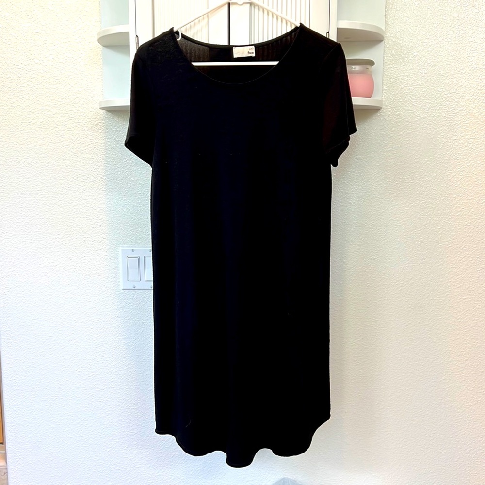 Wilfred Free black short sleeve dress size L